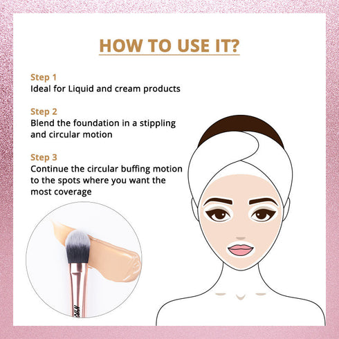 Nykaa BlendPro Foundation Makeup Brush